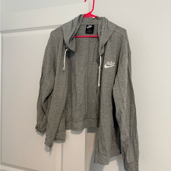 Nike Gray Women's Hoodie - Picture 1 of 2